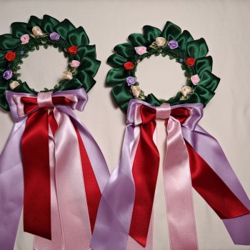 Bomboniera coroncina di diametro 10 cm a tema Rapunzel