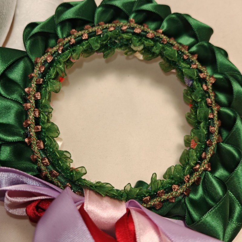 Bomboniera coroncina di diametro 10 cm a tema Rapunzel