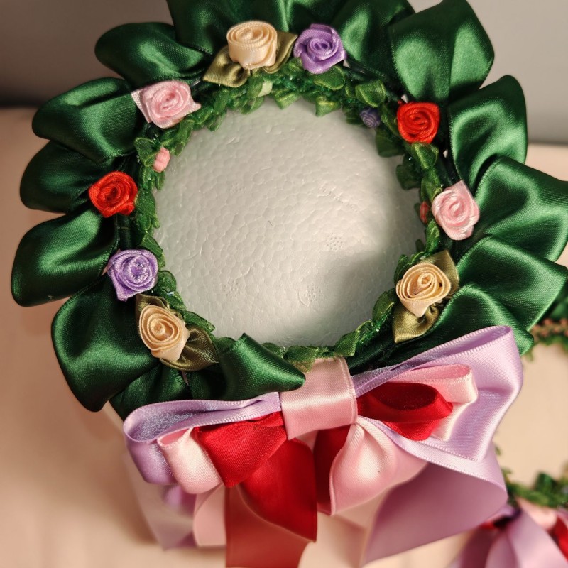 Bomboniera coroncina di diametro 10 cm a tema Rapunzel