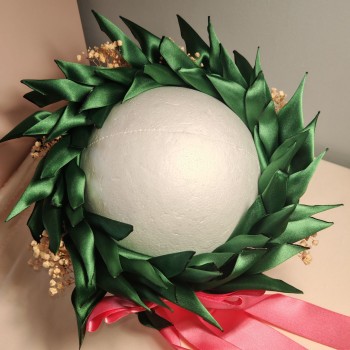 Corona d'alloro modello 2 con nebbiolina