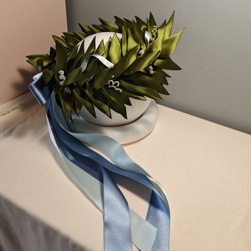 corona-alloro-m2-torciglioni-fili-nastro-roselline