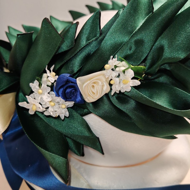 corona-alloro-m3-rose-3cm-fiocco-bianco-blu