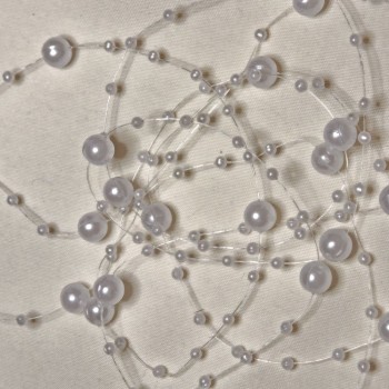 Filo di perline Bianco