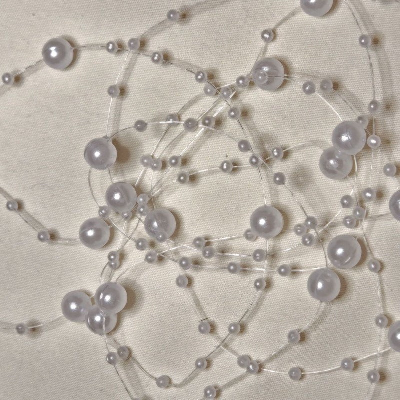 Filo di perline Bianco Filo di perline Bianco