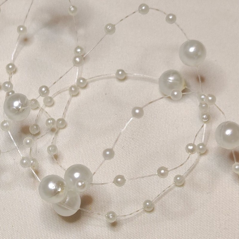 Filo di perline Bianco Perlato