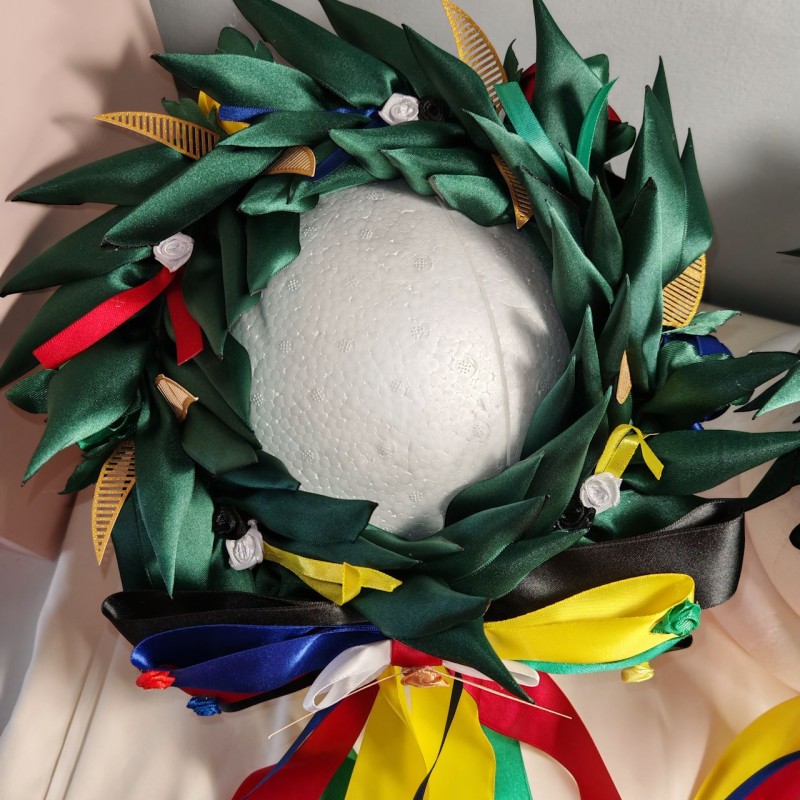 Set di due Corone dAlloro in tessuto a tema Harry Potter