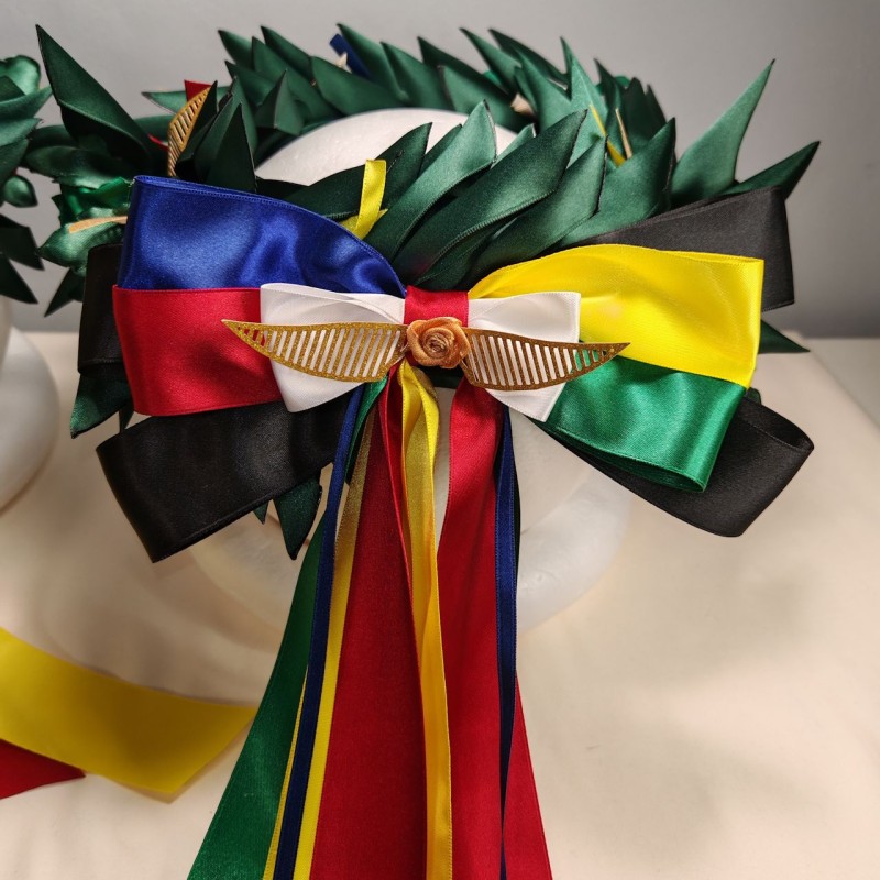 Set di due Corone dAlloro in tessuto a tema Harry Potter