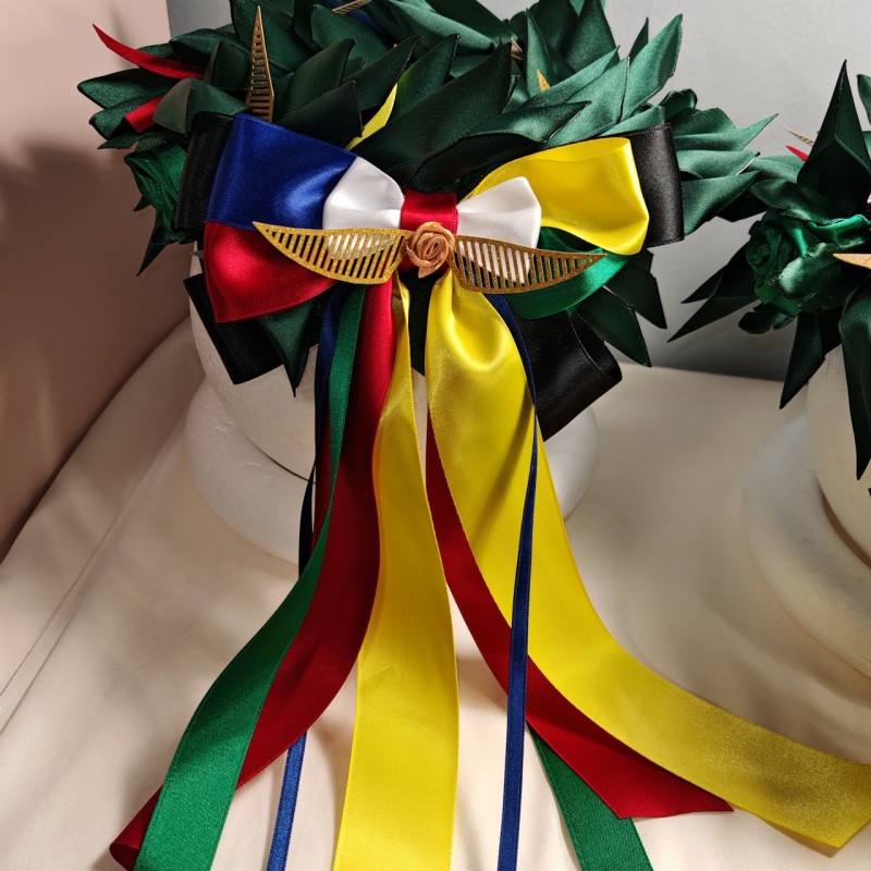 Set di due Corone dAlloro in tessuto a tema Harry Potter